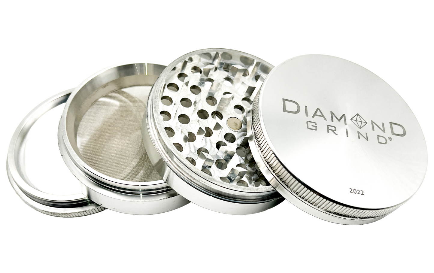 Diamond Grind - 50mm - 4 piece grinder