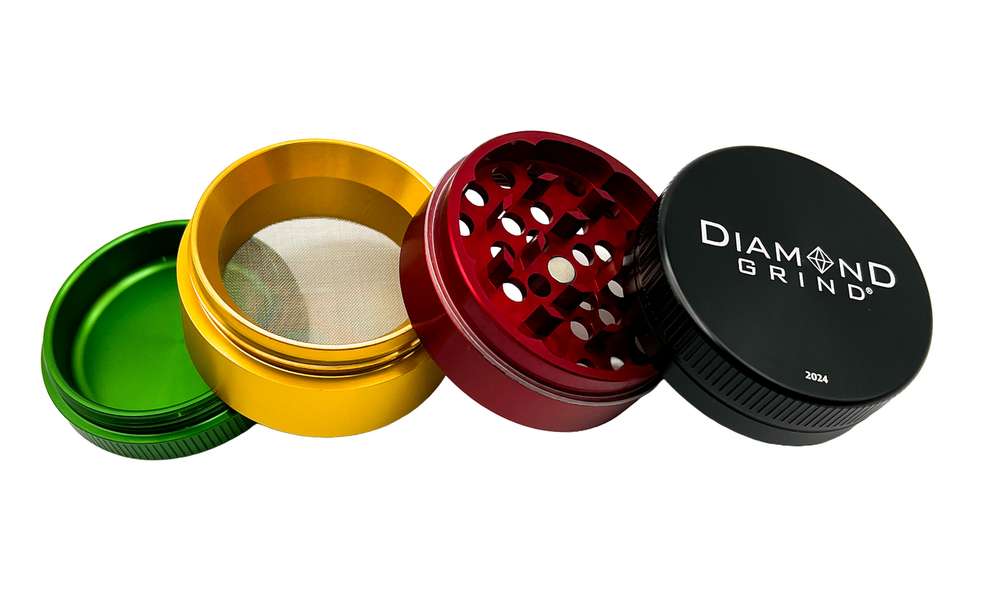 Diamond Grind - 63mm - 4 piece grinder